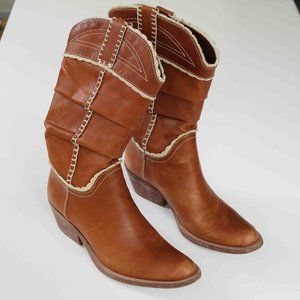 BCBGMaxAzria Cowboy Boots 6.5.